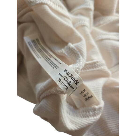 Womens Free People Movement Drawstring Hoodie White CLEAN Medium Off White - Picture 11 of 11